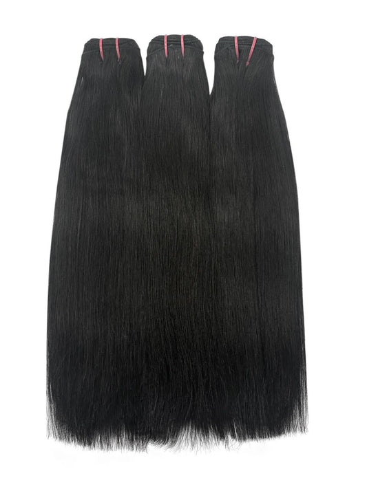 STRAIGHT RAW WEFT VIRGIN HAIR EXTENSION
