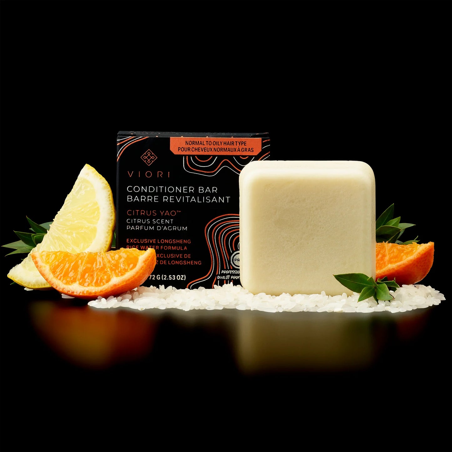 CLARIFYING CONDITIONER BAR WITH ESSENTIAL OIL | CITRUS ZEST