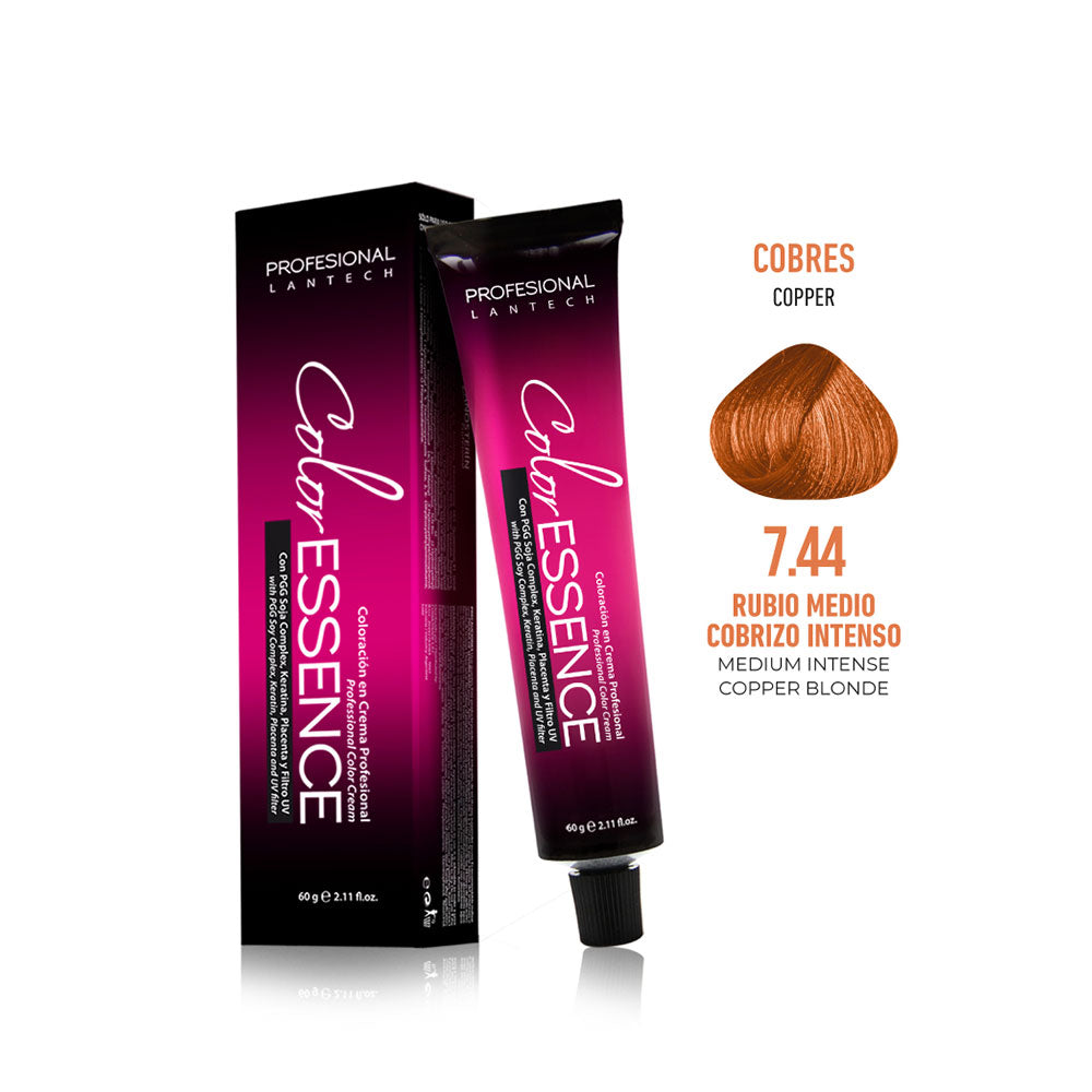 Simply Hermosa Color Collection (Color Essence) 7.44 MEDIUM INTENSE COPPER BLONDE